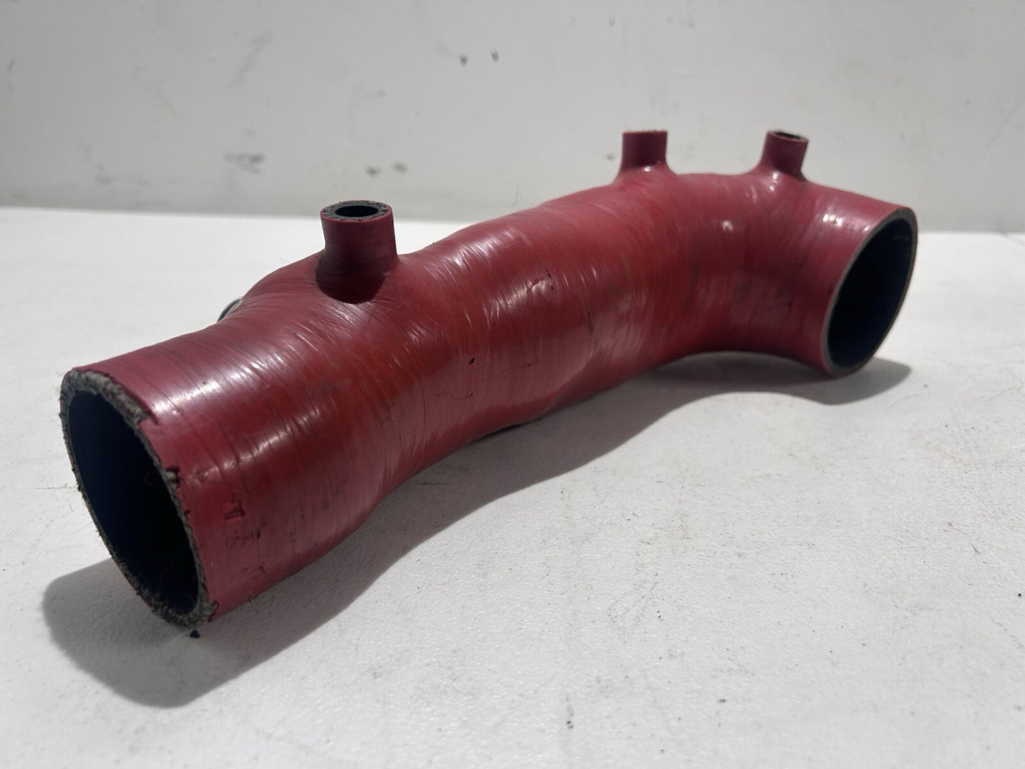 Perrin Inlet Silicone Turbo Induction Hose Intake Red for 02-07 WRX / 08-12 STI