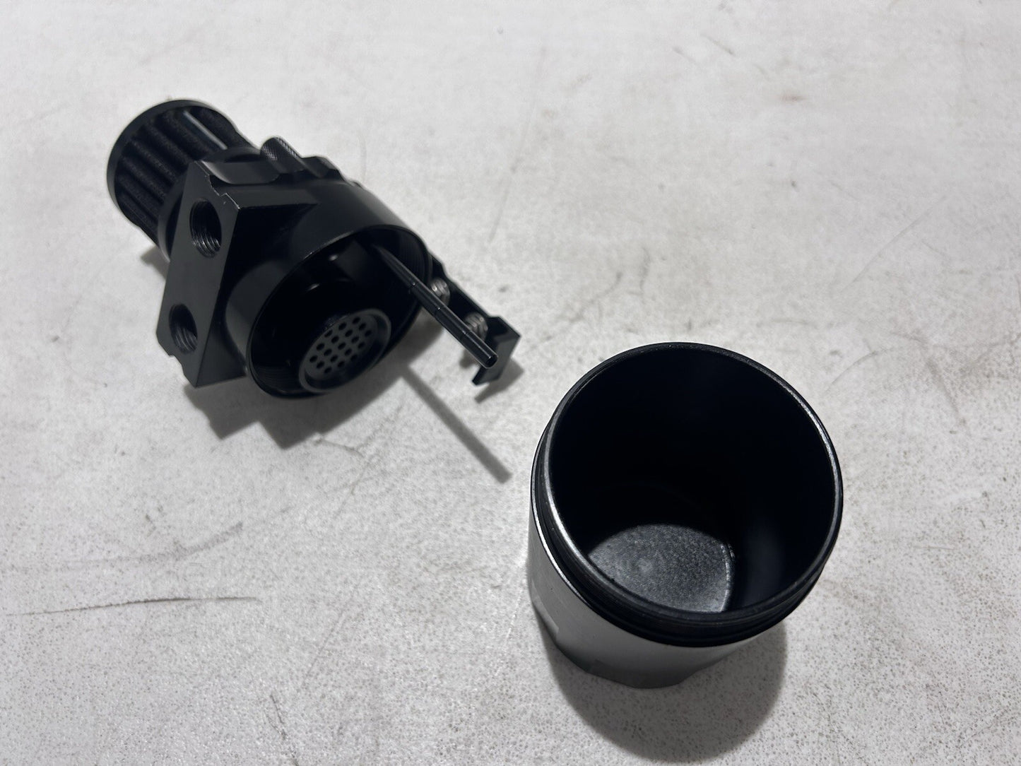 Oil Catch Can Vented For SUBARU WRX STI LIBERTY LEGACY EVOLUTION SUPRA BRZ VL