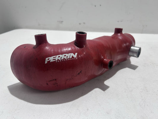Perrin Inlet Silicone Turbo Induction Hose Intake Red for 02-07 WRX / 08-12 STI