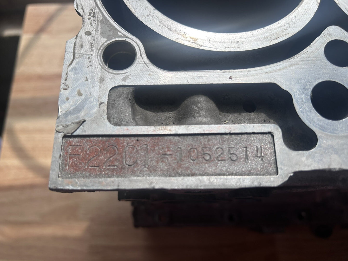 04-09 HONDA S2000 - ENGINE BLOCK - BARE SHORT BLOCK - F22C1 F22C F22 - OEM OE